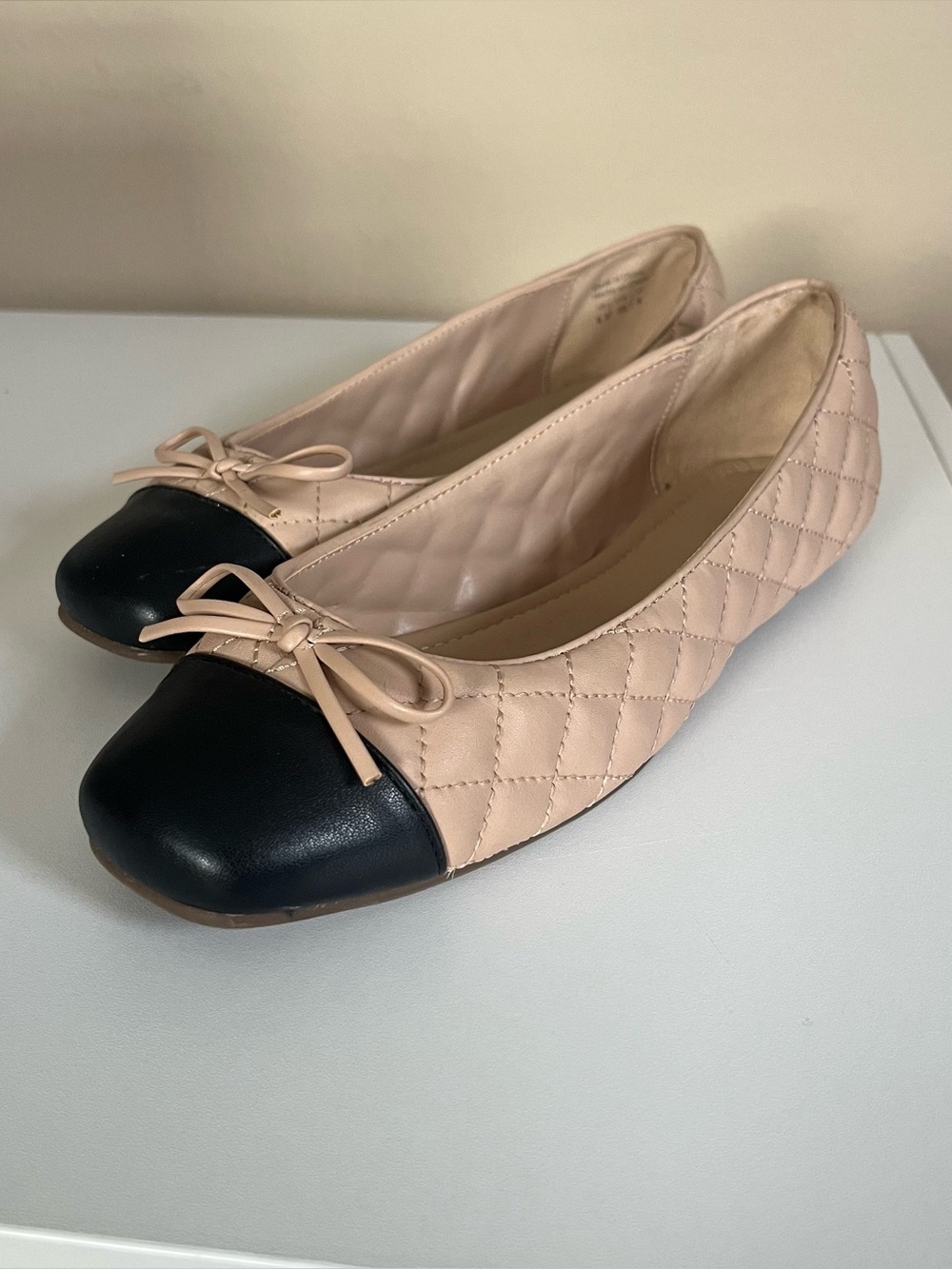 Aldo quilted ballet flats, size 8.5 barely worn